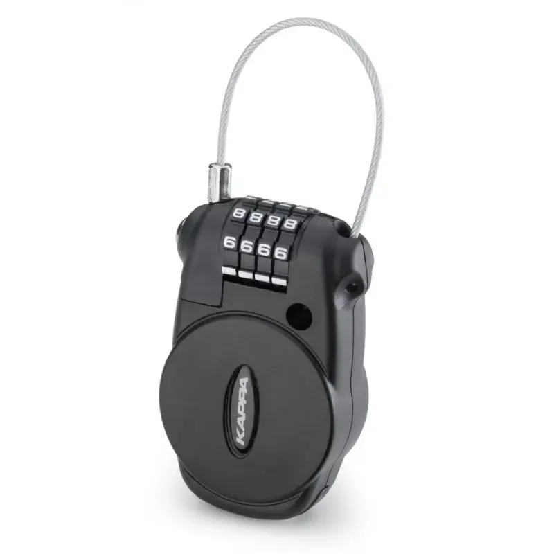 Offerta Limitata Lucchetto Antifurto Con Cavo Retraibile Kappa KS220