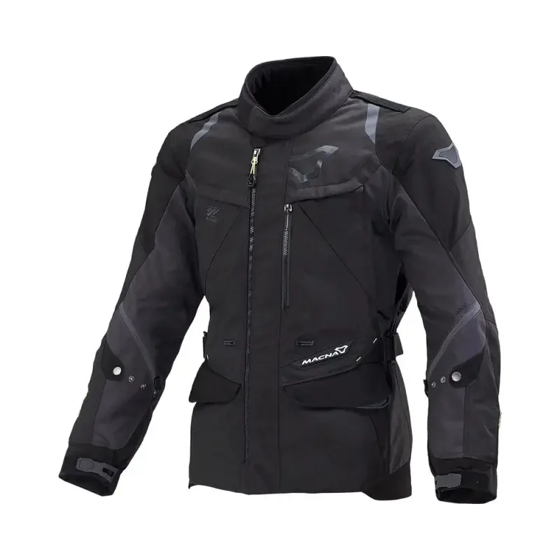 Giacca Moto Macna Equator Nero Professionale