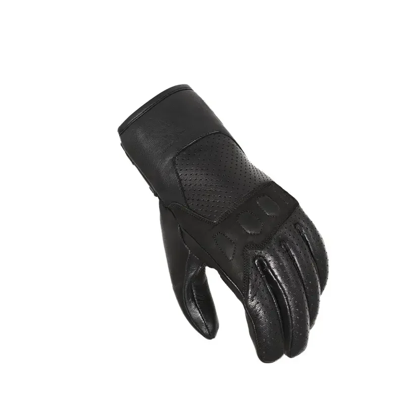 Guanti In Pelle Macna Blade Nero Sconto