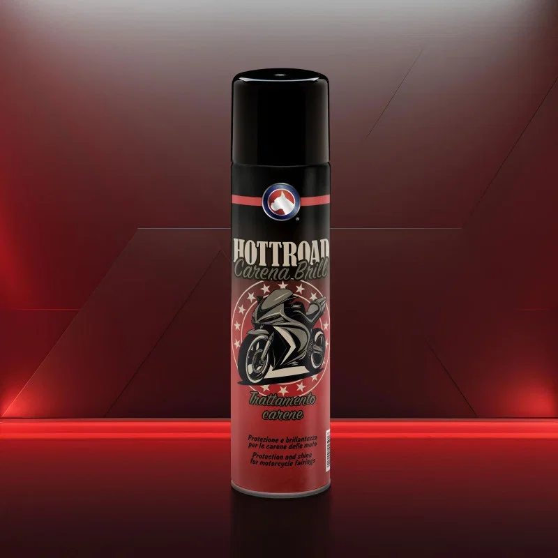 Lucidante Carene Moto Spray 400ml Hottroad Carena Brill Trattamento Plastiche Consegna Rapida