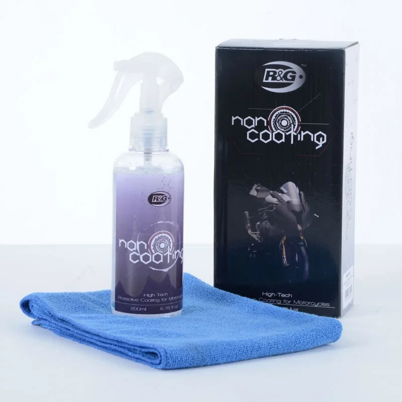 Spray pulizia moto 200ml con pannetto in microfibra R&G R&G NANO0001 Subito Disponibile