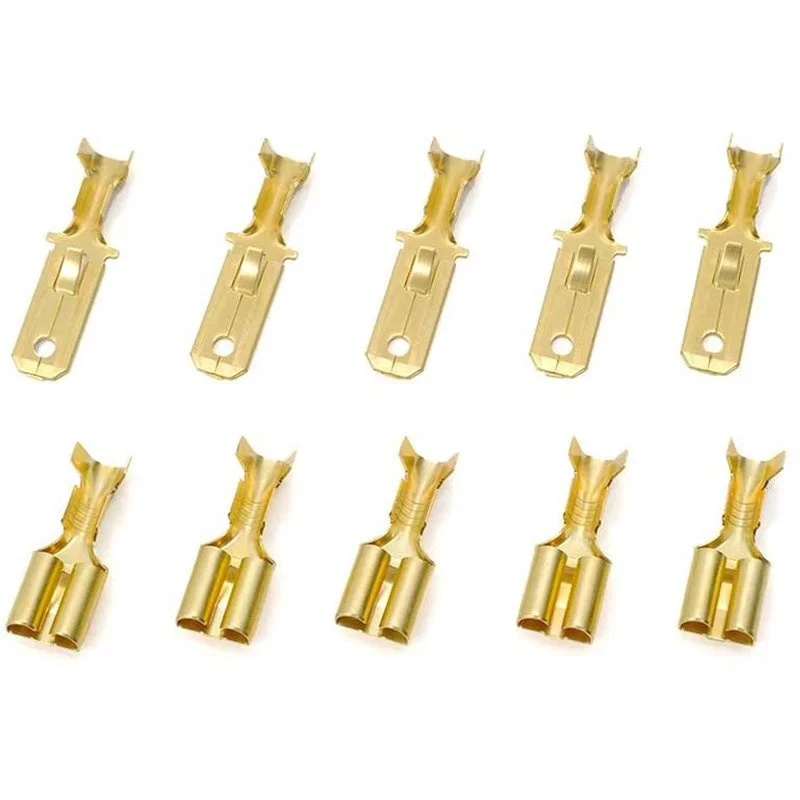 Ultima Occasione Terminali capicorda piatti, 250-TYPE, set di 5 Daytona