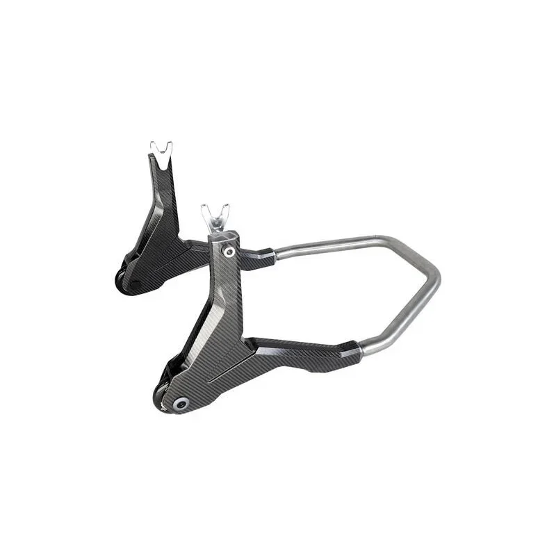 Promozione LighTech Cavalletto Posteriore In Carbonio con Forchette per BMW, Ducati, Triumph, KTM