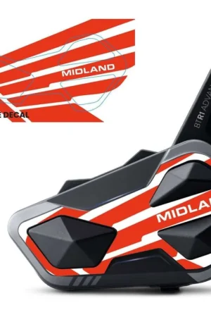 Scelto Dai Clienti Adesivo Midland Style Cover CRIMSON RIDE Per Interfoni della Linea R (1 pz.)