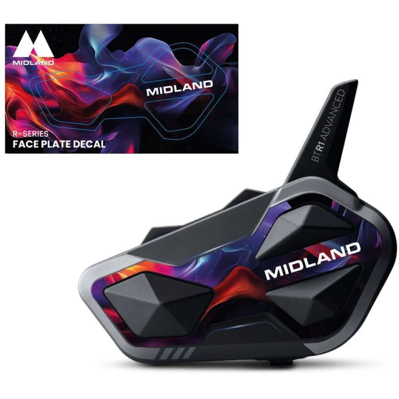 Novità Adesivo Midland Style Cover DARK SMOKE Per Interfoni della Linea R (1 pz.)