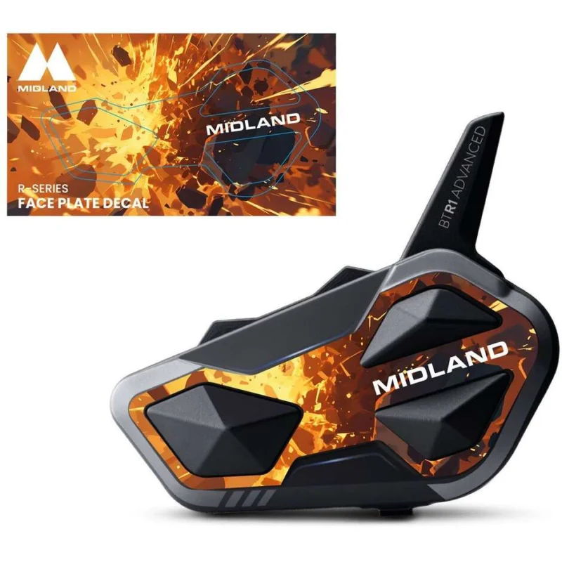 Adesivo Midland Style Cover EXPLOSION Per Interfoni della Linea R (1 pz.) Ultime Pezzi