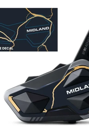 Adesivo Midland Style Cover GOLDEN FLOW Per Interfoni della Linea R (1 pz.) Prezzo Di Fabbrica