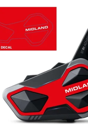 Compra Adesso Adesivo Midland Style Cover RED CHROME Per Interfoni della Linea R (1 pz.)