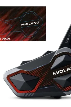 Adesivo Midland Style Cover RED NEON Per Interfoni della Linea R (1 pz.) Promozione
