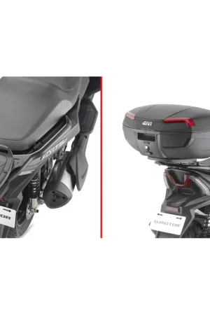 A Buon Prezzo Attacco Posteriore Bauletto Monokey o Monolock Givi SR9700 Per QJ MOTOR Fort 350 (24)