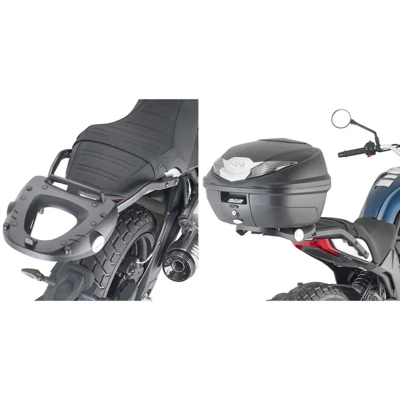 A Buon Prezzo Attacco posteriore per bauletto Monolock Givi 9222FZ Per CFMOTO 700 CL-X (21 > 24)
