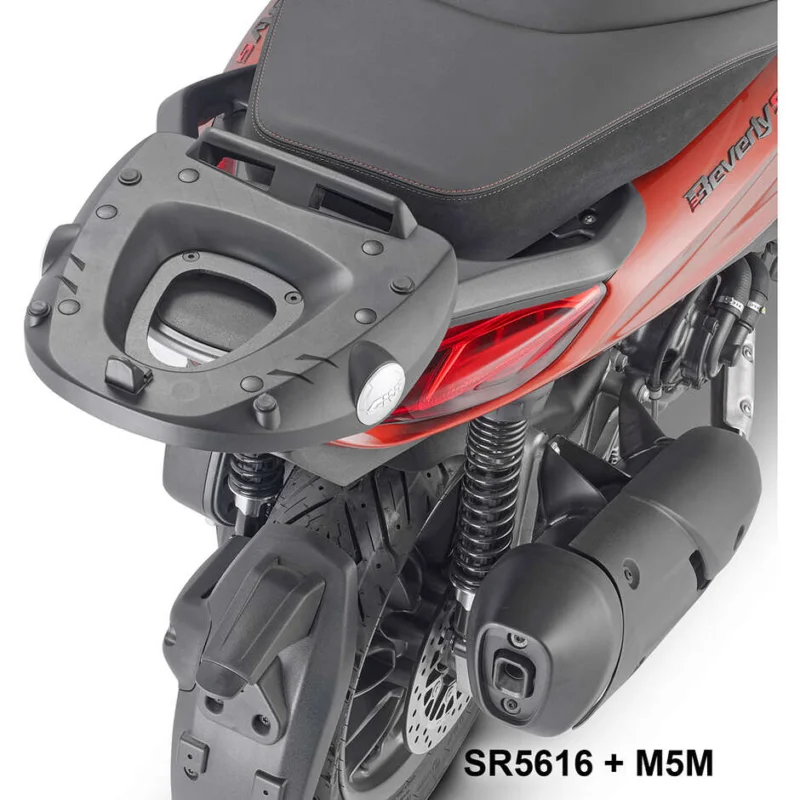 A Buon Prezzo Attacco posteriore per bauletto Monolock Givi SR5616 Per PIAGGIO Beverly 300-400 HPE (21 > 24)