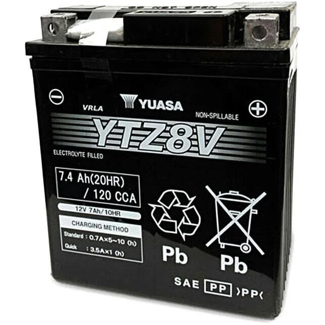 A Buon Prezzo Batteria Moto yuasa ytz8v (Sigillata attivata - Factory sealed)