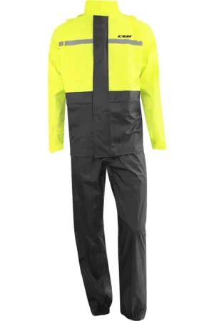 A Buon Prezzo Set Antipioggia Moto CGM E34 SPORT Nero Giallo