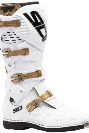 A Buon Prezzo Stivali Moto Cross Sidi CROSSFIRE 3 Bronzo Bianco