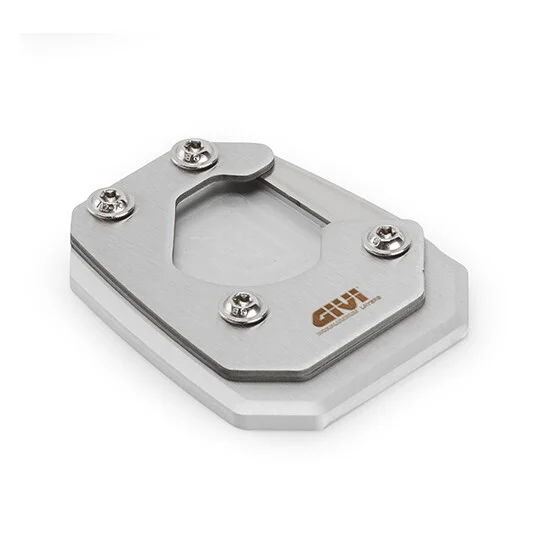 Supporto specifico in alluminio e acciaio inox, per allargare la superficie di appoggio del cavalletto laterale originale Givi ES5103 Per BMW F 800 GS Adventure (08 > 17) Promozione