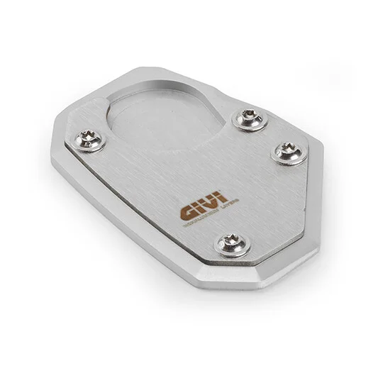 Bestseller Supporto specifico in alluminio e acciaio inox, per allargare la superficie di appoggio del cavalletto laterale originale Givi ES5128 Per BMW R 1250 GS Adventure (19 > 24)