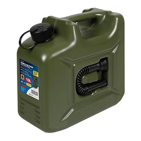 Tanica Carburante Tipo Militare In Polietilene 10 L Prezzo Scontato
