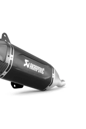 Vendita Finale Terminale di Scarico Slip-On Akrapovic S-VE125SO4-HWSSBL Per PIAGGIO Vespa GTS 125 (24-26)