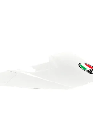 Vendita Finale Tesina Tettuccio Corto SHORT PEAK Per Casco Agv AX9 Bianco