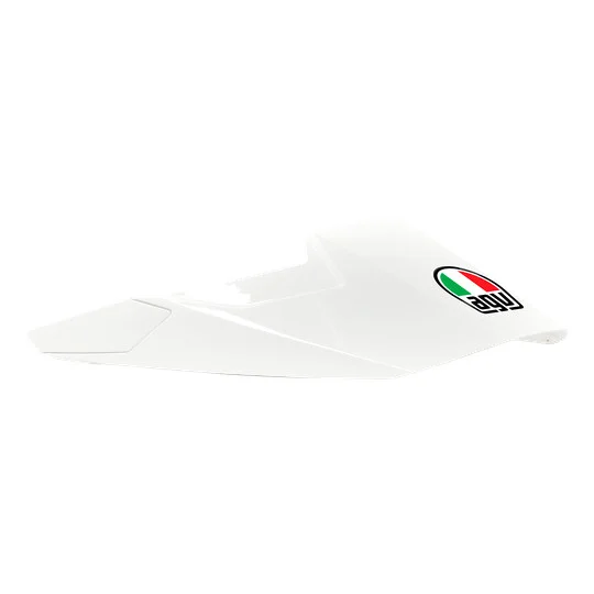 Vendita Finale Tesina Tettuccio Corto SHORT PEAK Per Casco Agv AX9 Bianco
