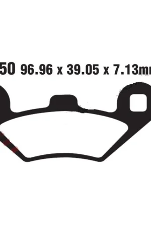Saldi Pastiglie freno EBC SFA650 POLARIS Phoenix Peugeot Metropolis 400T