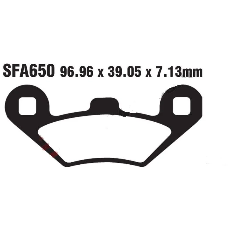 Saldi Pastiglie freno EBC SFA650 POLARIS Phoenix Peugeot Metropolis 400T