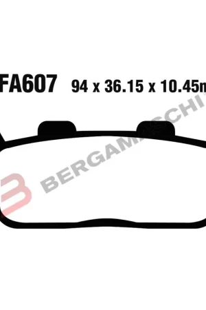 Pastiglie freno posteriori FERODO FDB2254EF KYMCO People Xciting Downtown X-MAX Occasione Imperdibile