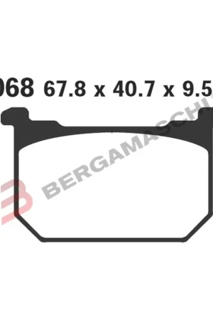 Pastiglie freno KAWASAKI Z 400 440 550 750 1000 LTD 440 EBC BRAKE SFA068 Compra Oggi Stesso