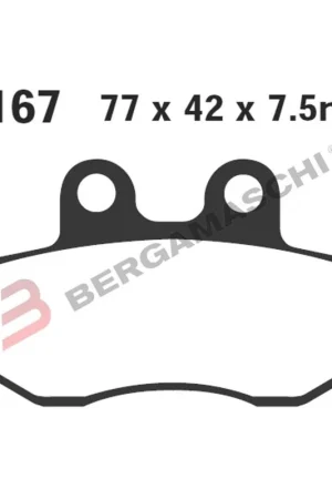 Occasione Pastiglie freno FA167 EBC APRILIA PEUGEOT DERBI CAGIVA RIEJU BETAMOTOR