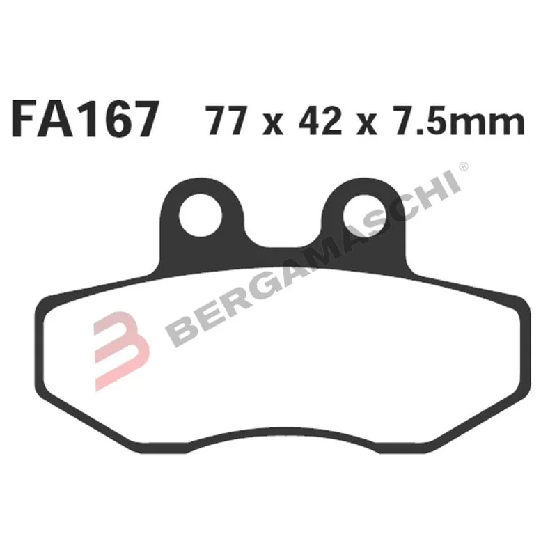 Occasione Pastiglie freno FA167 EBC APRILIA PEUGEOT DERBI CAGIVA RIEJU BETAMOTOR