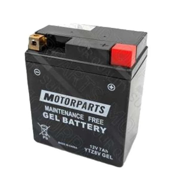 Acquista Ora Batteria 12v 7Ah 150 cca YTZ8V GEL attivata sla pronta all'uso Motorparts 0012810