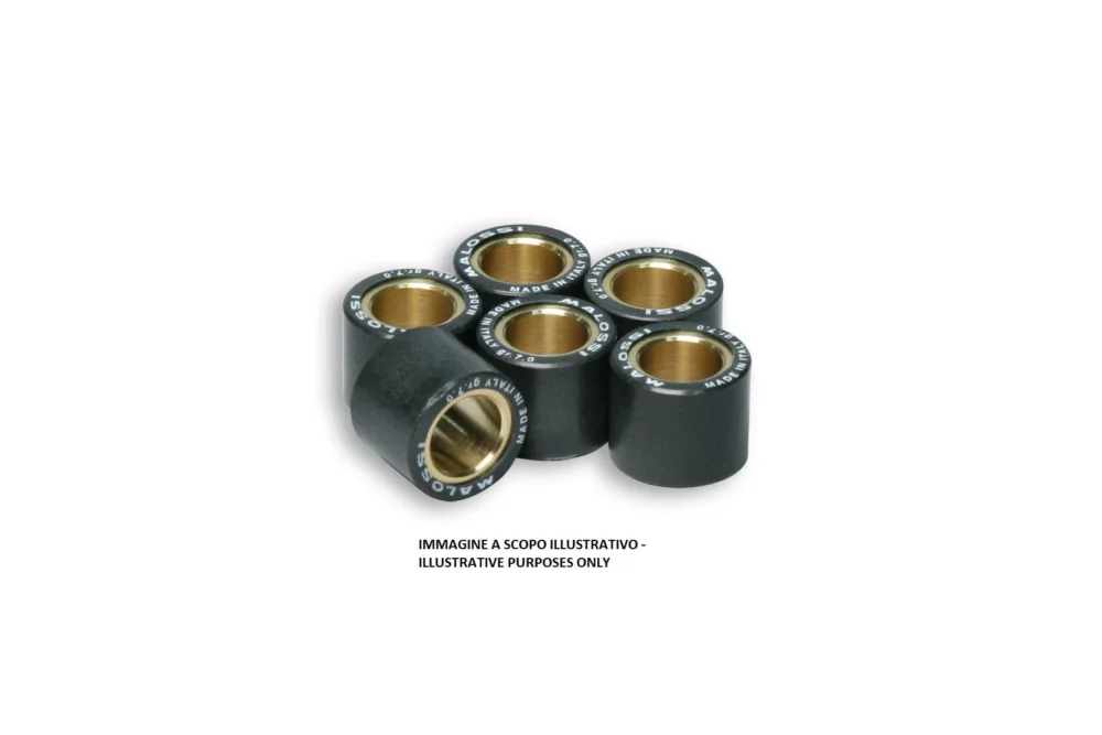 6 rulli HTRoll Ø 19x17 gr. 10 Malossi 669456H0 Nuovo Arrivo