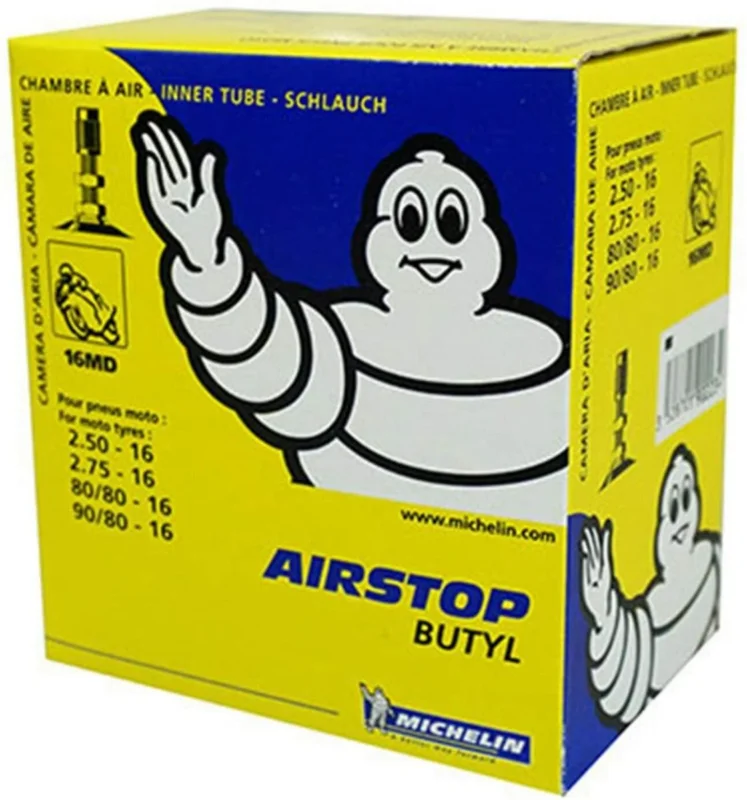 Camera d'aria 2 3/4 2.50-16 2.75-16 80/80-16 90/80-16 TR4 16MD Michelin 190223 Offerta Limitata