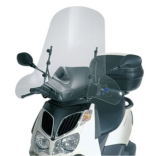Promo Stagionale Parabrezza Givi Trasparente completo Aprilia Sportcity 125-200-250 2004>2008
