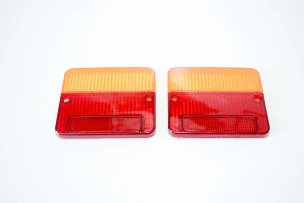 RP429 - COPPIA VETRI FANALI POSTERIORI APE CAR-APE POKER DIESEL Offerta
