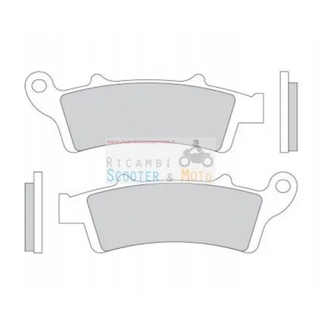 Coppia Pastiglie Freno Anteriore Aprilia Scarabeo 125 200 250 300 Nuovo Arrivo