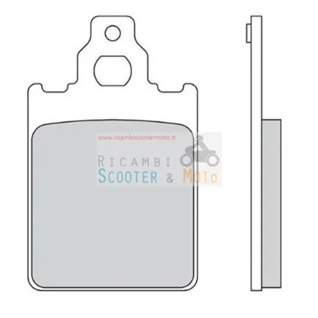 Ultima Occasione Coppia Pastiglie Freno Anteriore Piaggio Quartz 50 1992 Free 50 1996