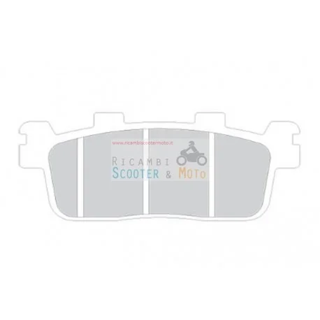 Direttamente Dal Produttore Coppia Pastiglie Freno Posteriore Kymco People S 125 250 2006