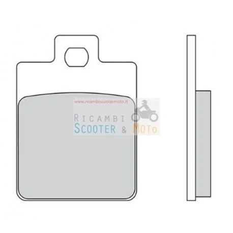 Prezzo Di Fabbrica Coppia Pastiglie Freno Posteriore Peugeot Tweet Rs 50 150 2010-2012