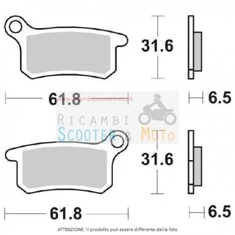 Scelto Dai Clienti Pastiglia Freno Anteriore Wrp Aprilia Scarabeo 4T Net E3 100 10/13