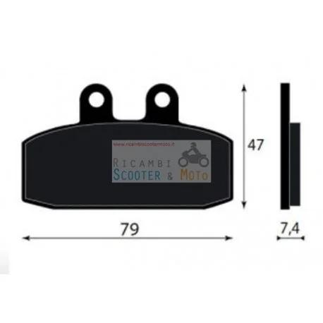 Offerta Limitata Pastiglie Freno Anteriore Malaguti Spider Max Gt 500 (Dal 2004)
