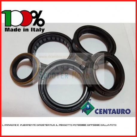 Kit Paraoli Forcella 43X52,7X9,5/10,3 Ktm Exc 400 Racing 2000/2001 Scelto Dai Clienti