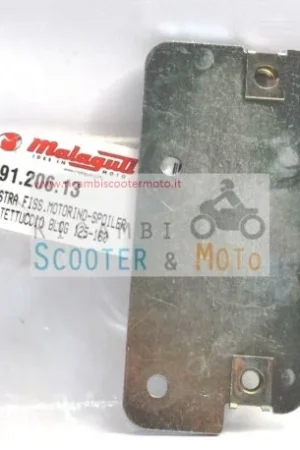 Vendita Finale Piastra Fissaggio Motorino / Spoiler Tettuccio Malaguti Blog 125 160