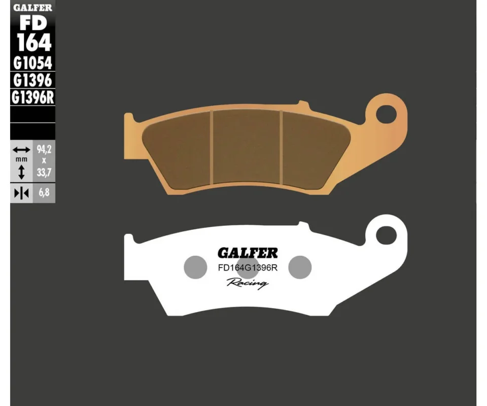 A Buon Prezzo Galfer Pastiglie Freno Anteriore per HONDA XR 650 RModelli dal 2001 al 2007FD164G1396R