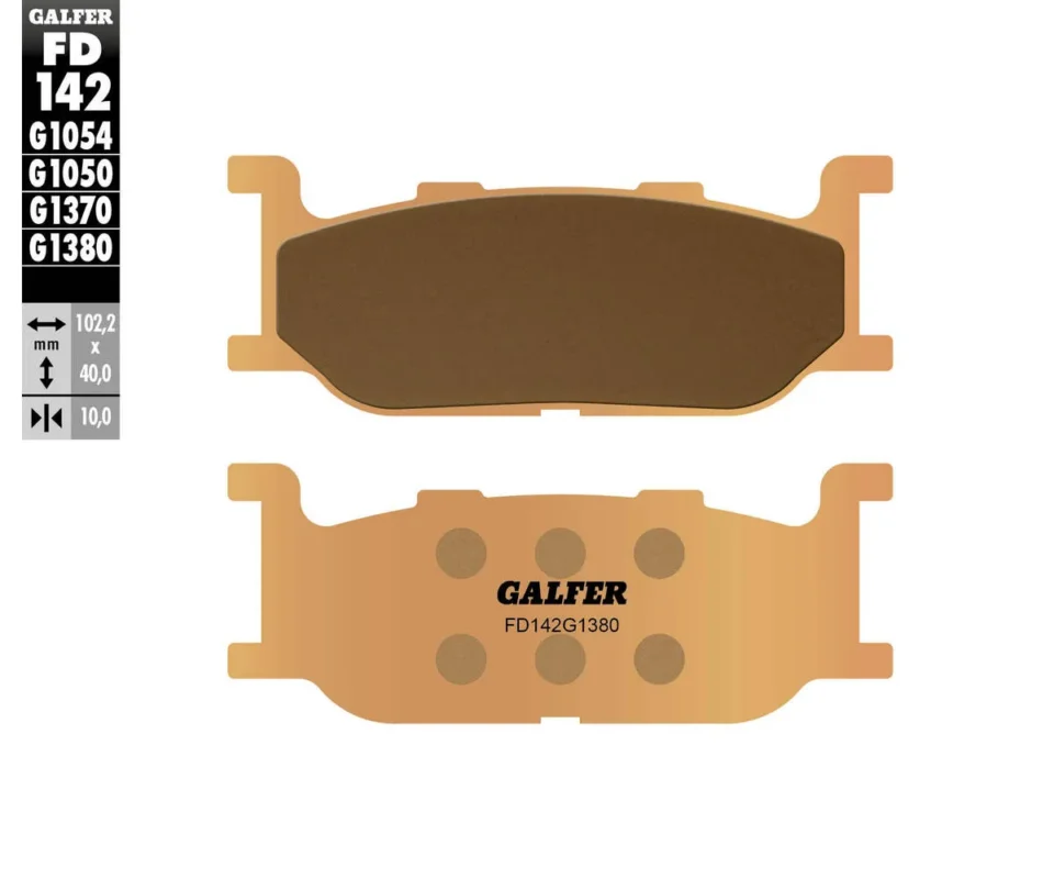 Galfer Pastiglie Freno Anteriore per YAMAHA XV 1100 VIRAGOModelli dal 1990 al 1999FD142G1380 Esclusivo