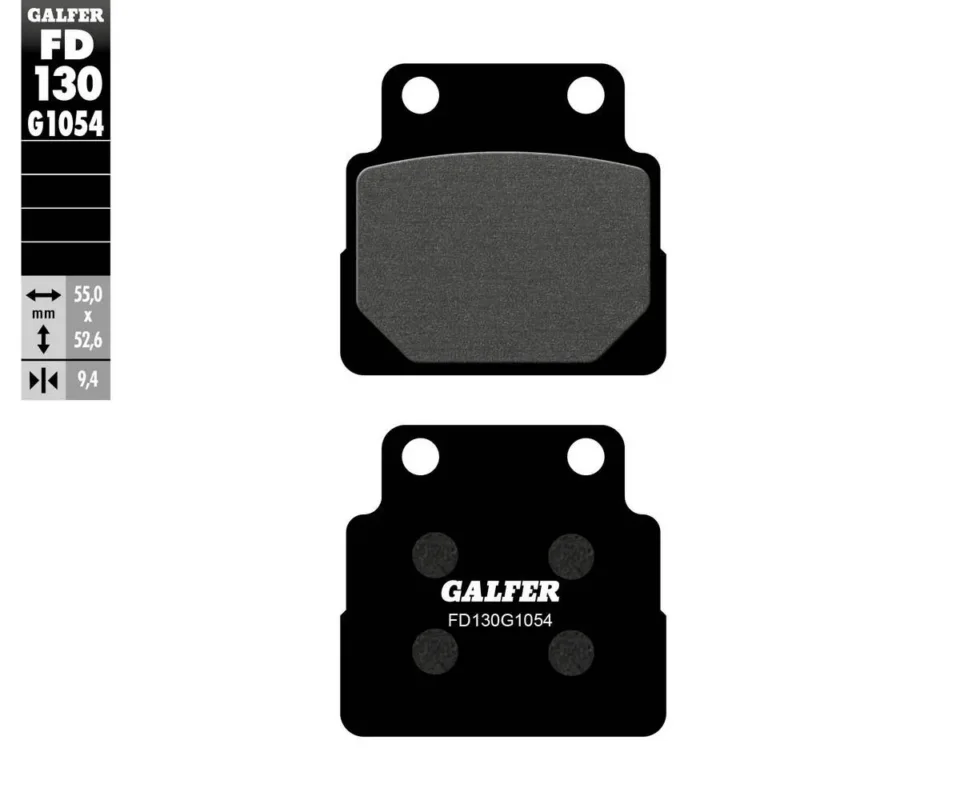 Galfer Pastiglie Freno Anteriore per HONDA CB 450 DXModelli: 1989FD130G1054 Nuova Collezione