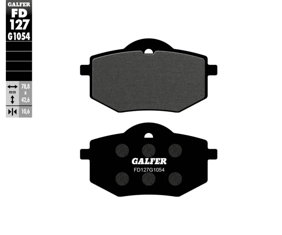 Offerta Del Giorno Galfer Pastiglie Freno Anteriore per YAMAHA XV 250 VIRAGOModelli dal 1990 al 2000FD127G1054