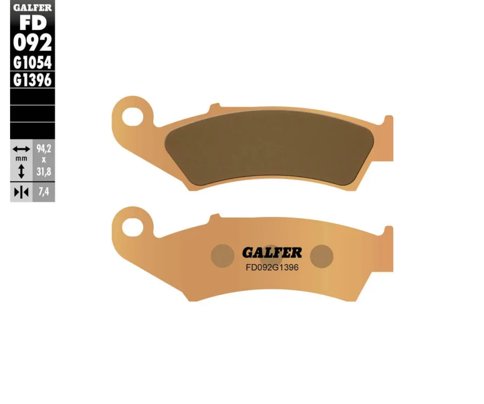Prezzo Di Fabbrica Galfer Pastiglie Freno Anteriore per HONDA 3Wheels ATC 350 XModelli: 1986FD092G1396
