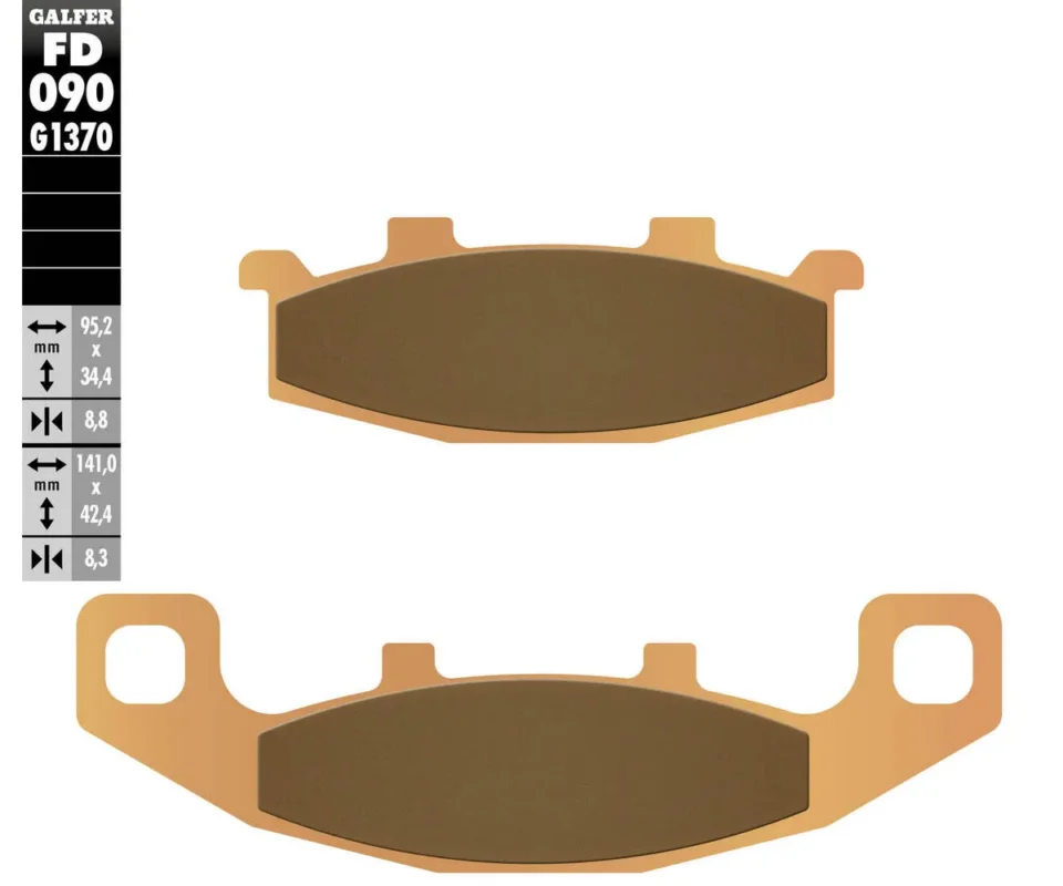 Spedizione Espresso Galfer Pastiglie Freno Anteriore per SUZUKI RG 200 WOLFModelli: 1992FD090G1370